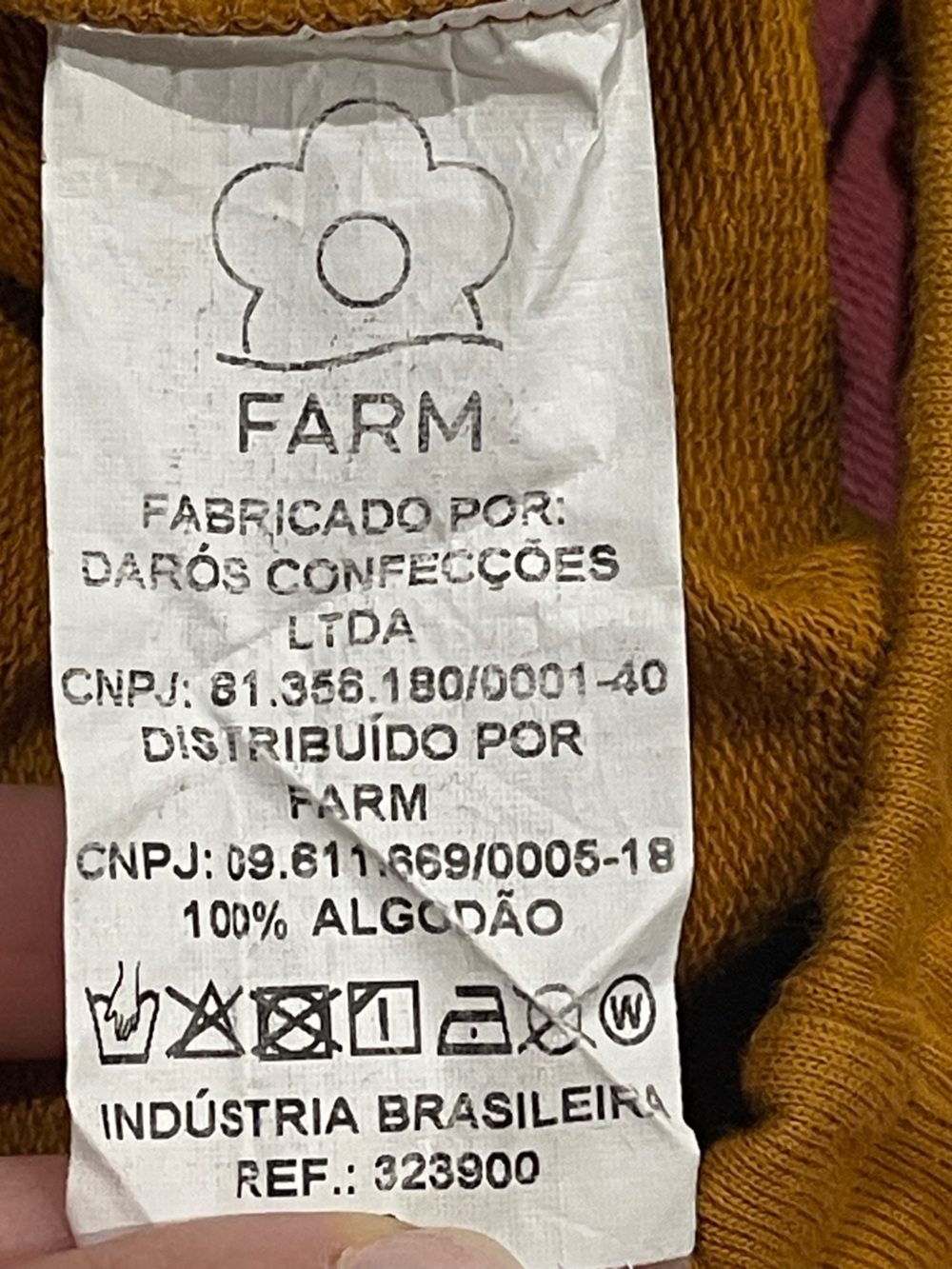 Farm Rio Colorblock Short Color Block High Waist Fleece Moletom Small - Picture 6 of 6